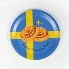 Swedish Cinnamon Bun Coaster