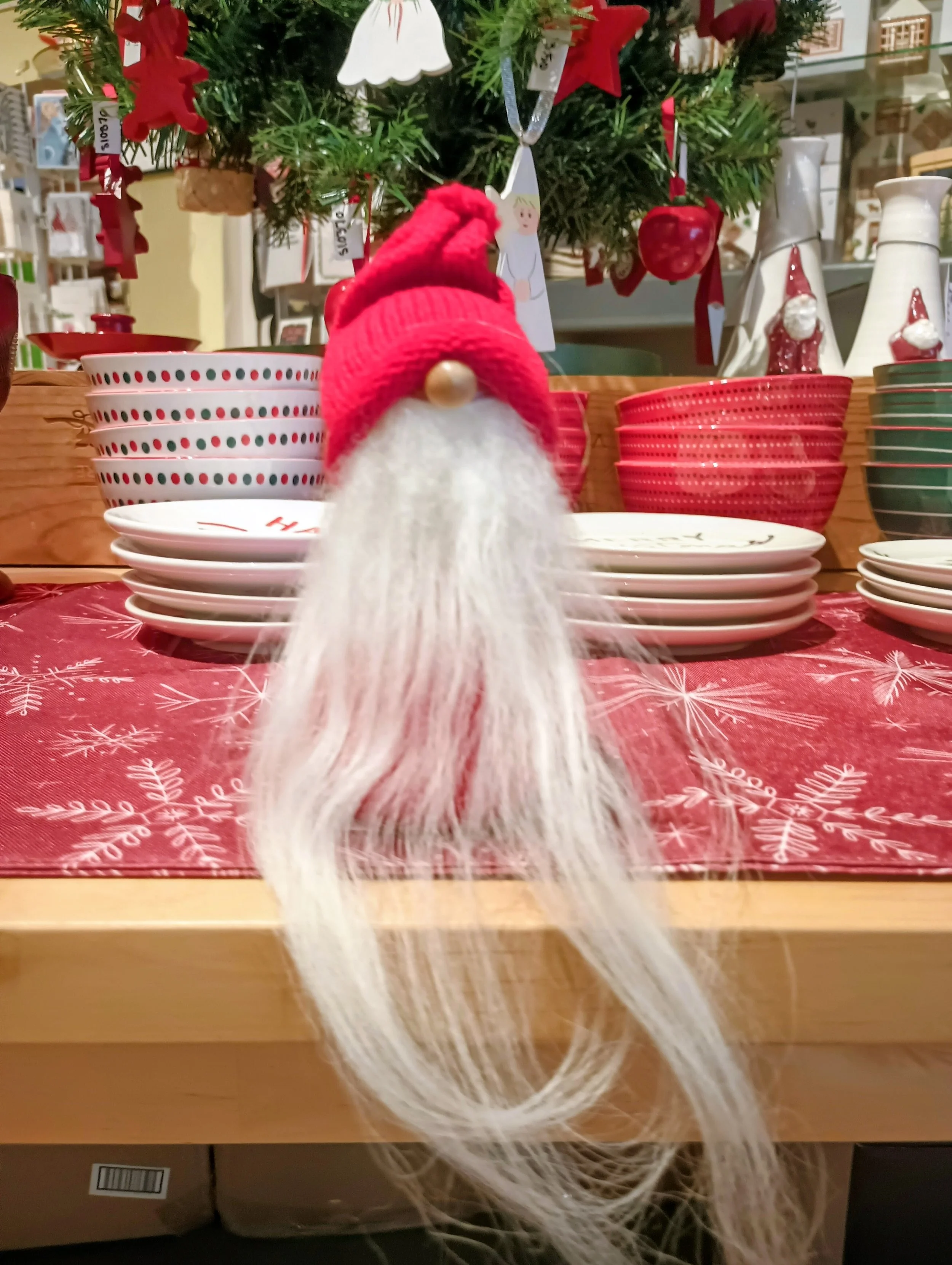 Swedish Tomte with long beard