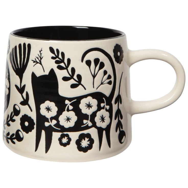 Imprint Catbloom Mug by Danica
