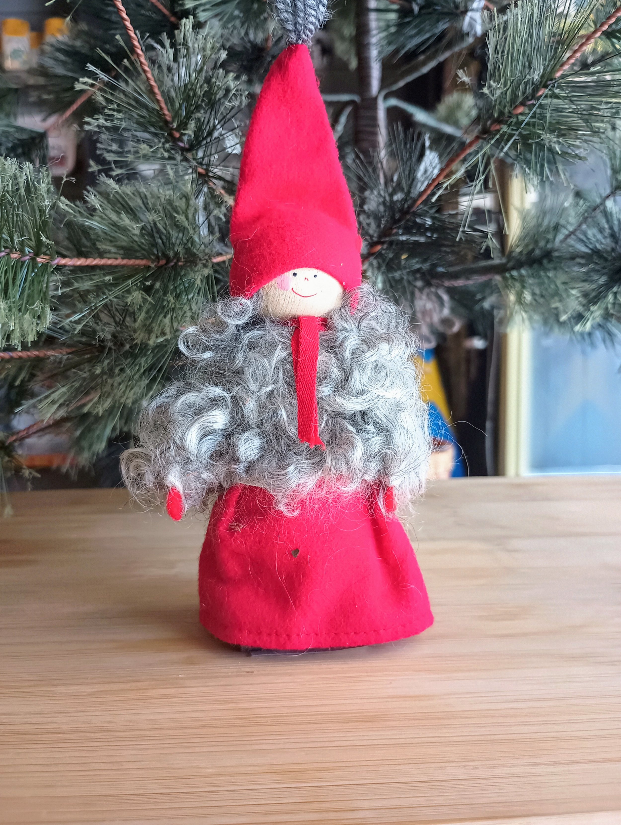 Tomte Girl with Sheep-wool Coat