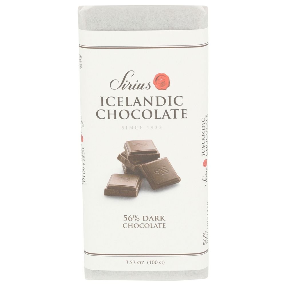 Síríus Icelandic 56% Dark Chocolate