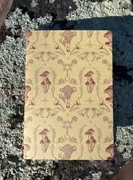 Mushroom Notebook by Blackbird Letterpress