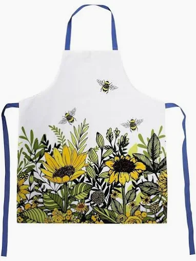 Apron Sunflowers and Bees