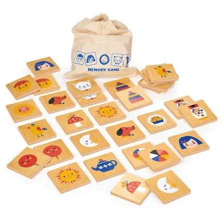 Wooden Memory Game