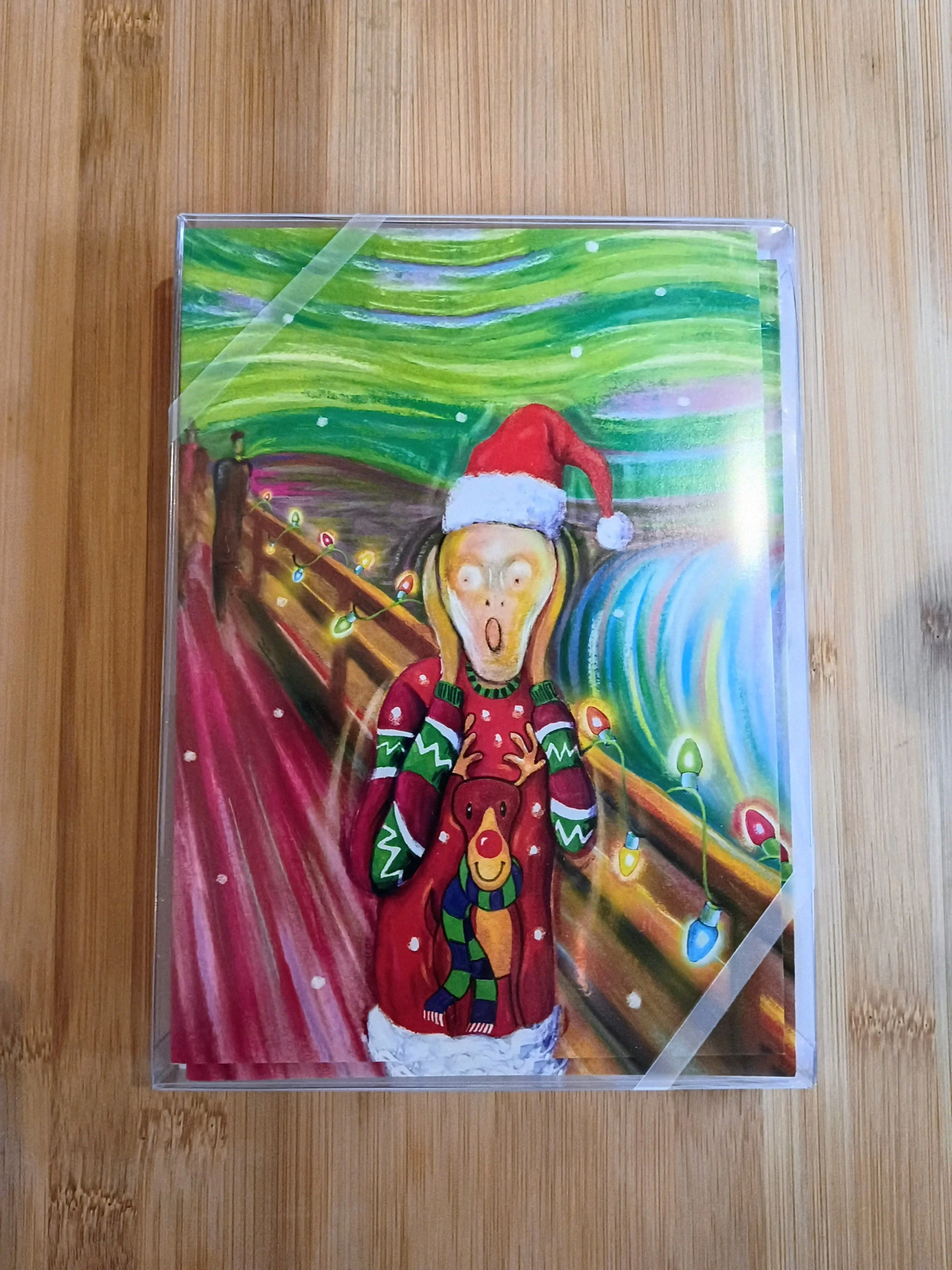 The Scream Holiday Card- Box of 12