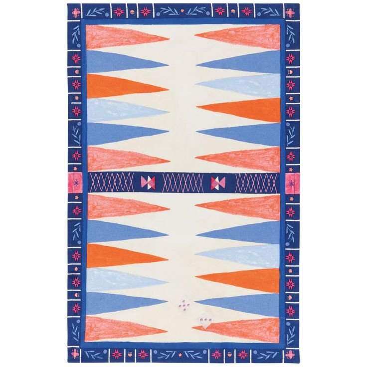 Backgammon Tea Towel