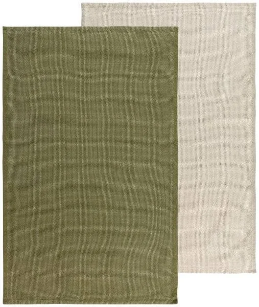 Olive Branch Dash Hand Towel S/2