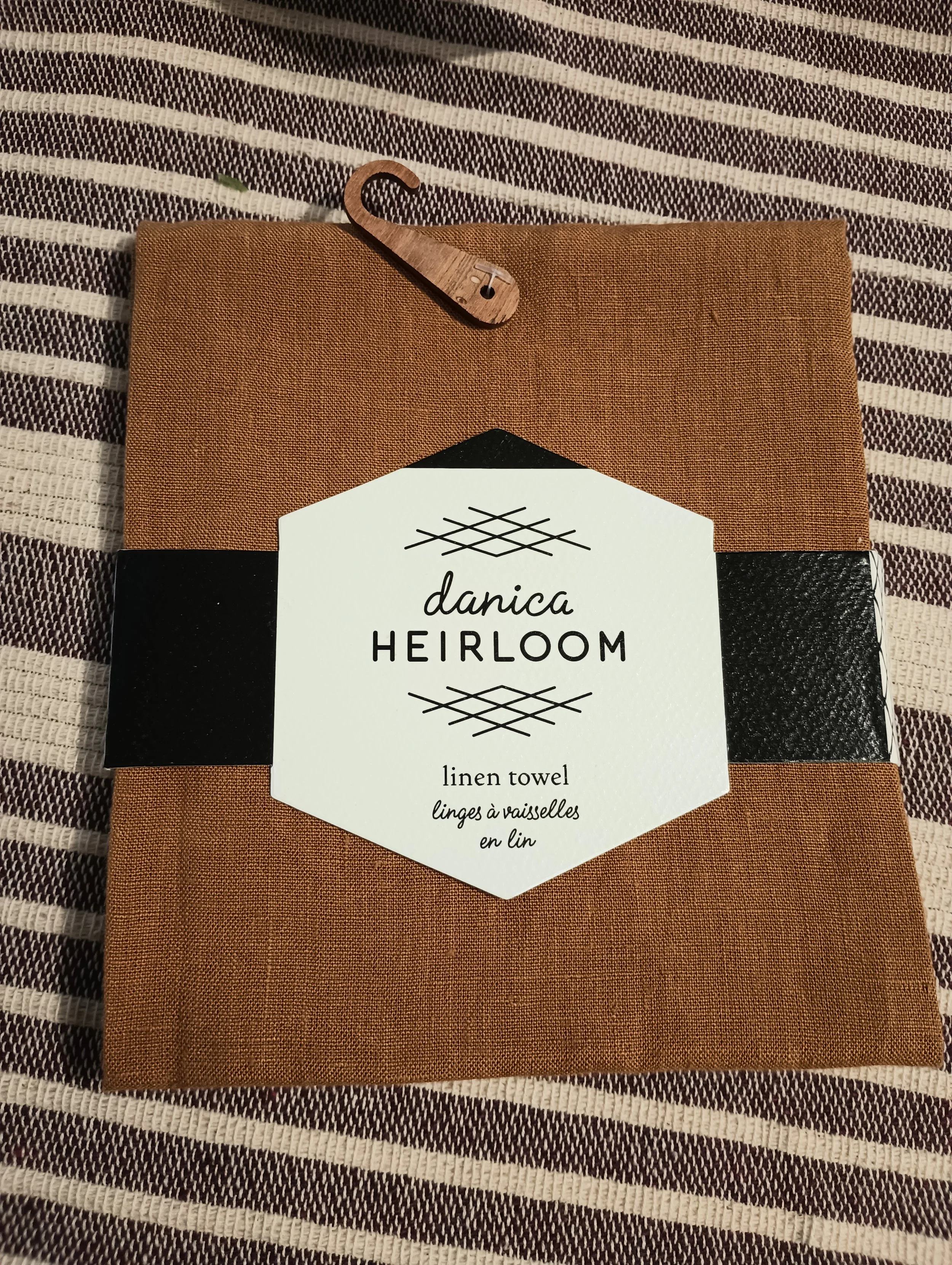 Linen Tea Towel Amber