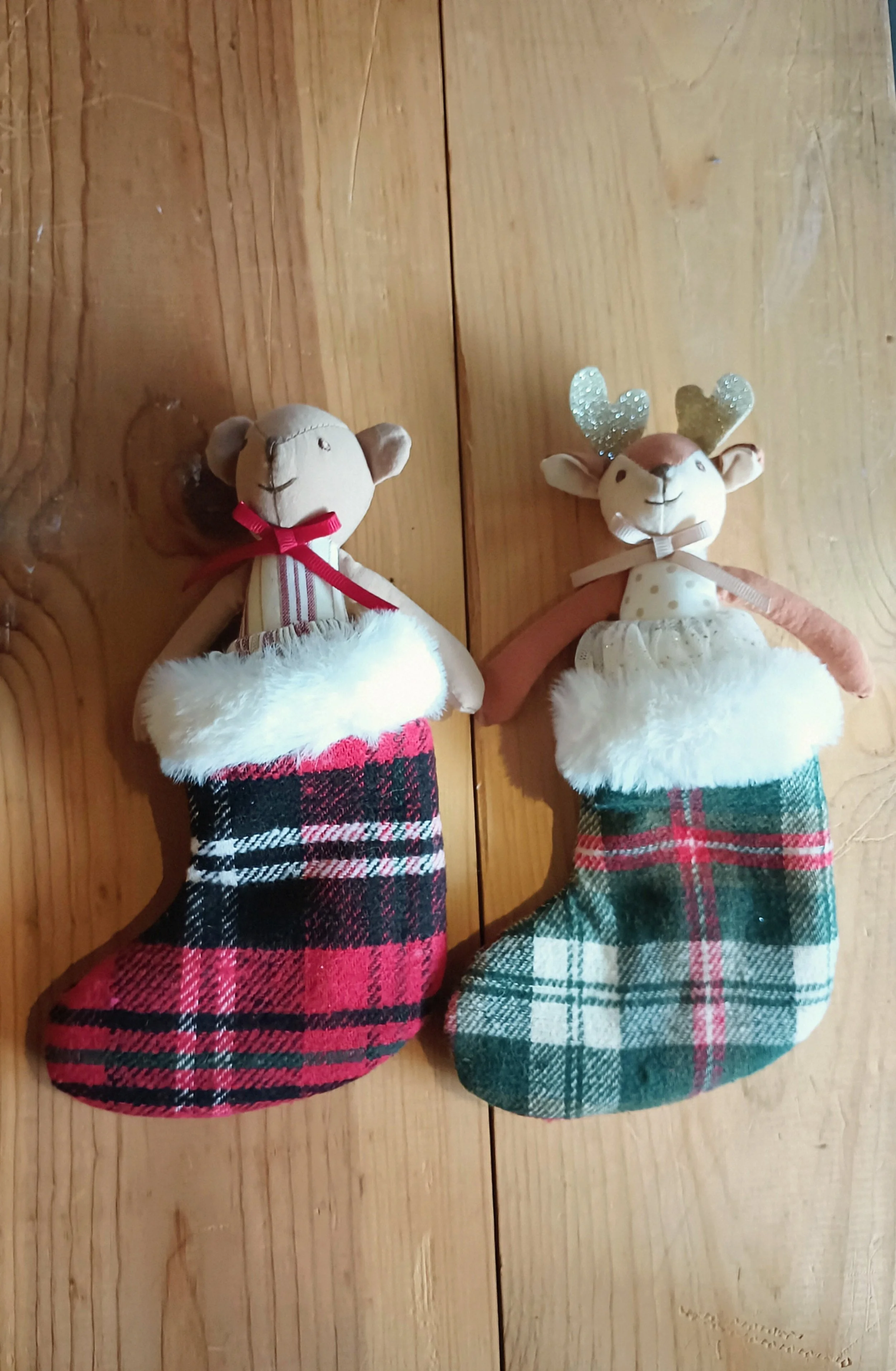 Plush Animal Toy with Stocking