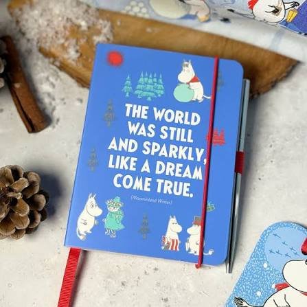 Moomin Winter Notebook And Pen
