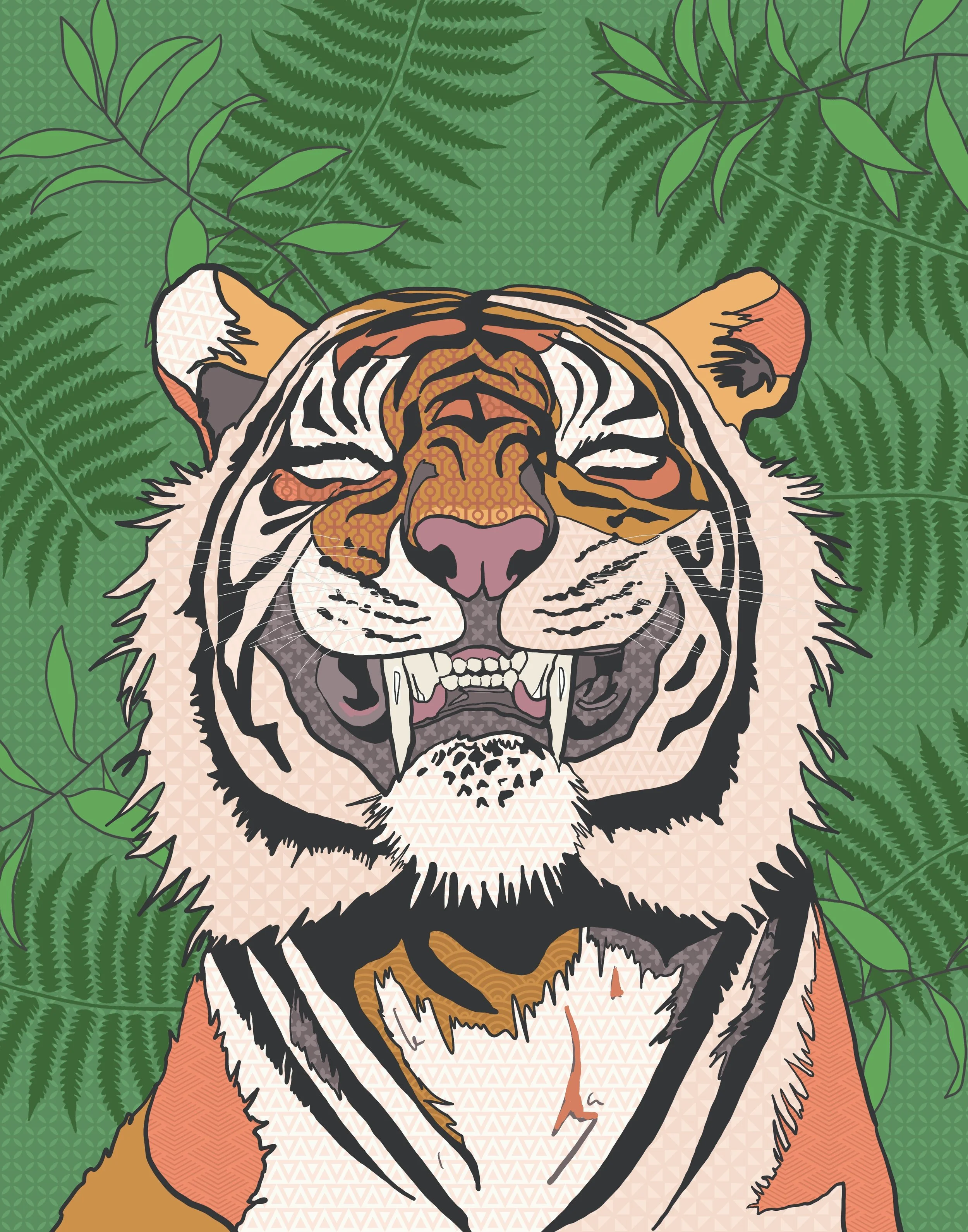 “Smiling Tiger”