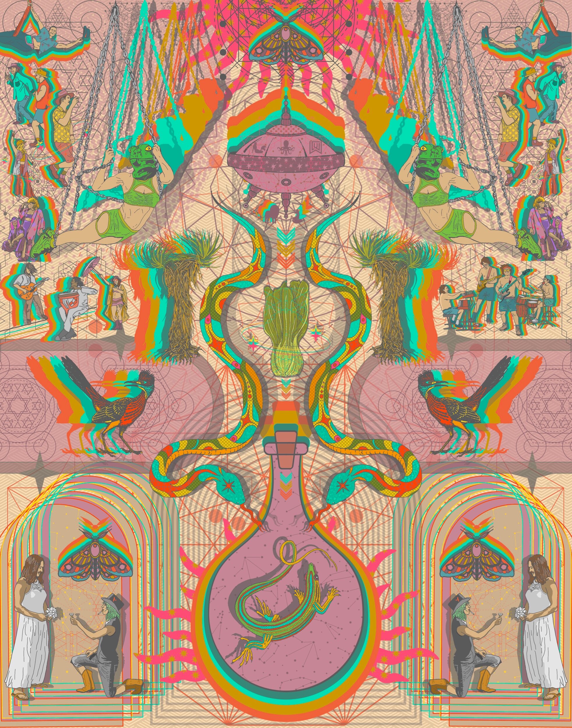 “Lizard in a Bottle”