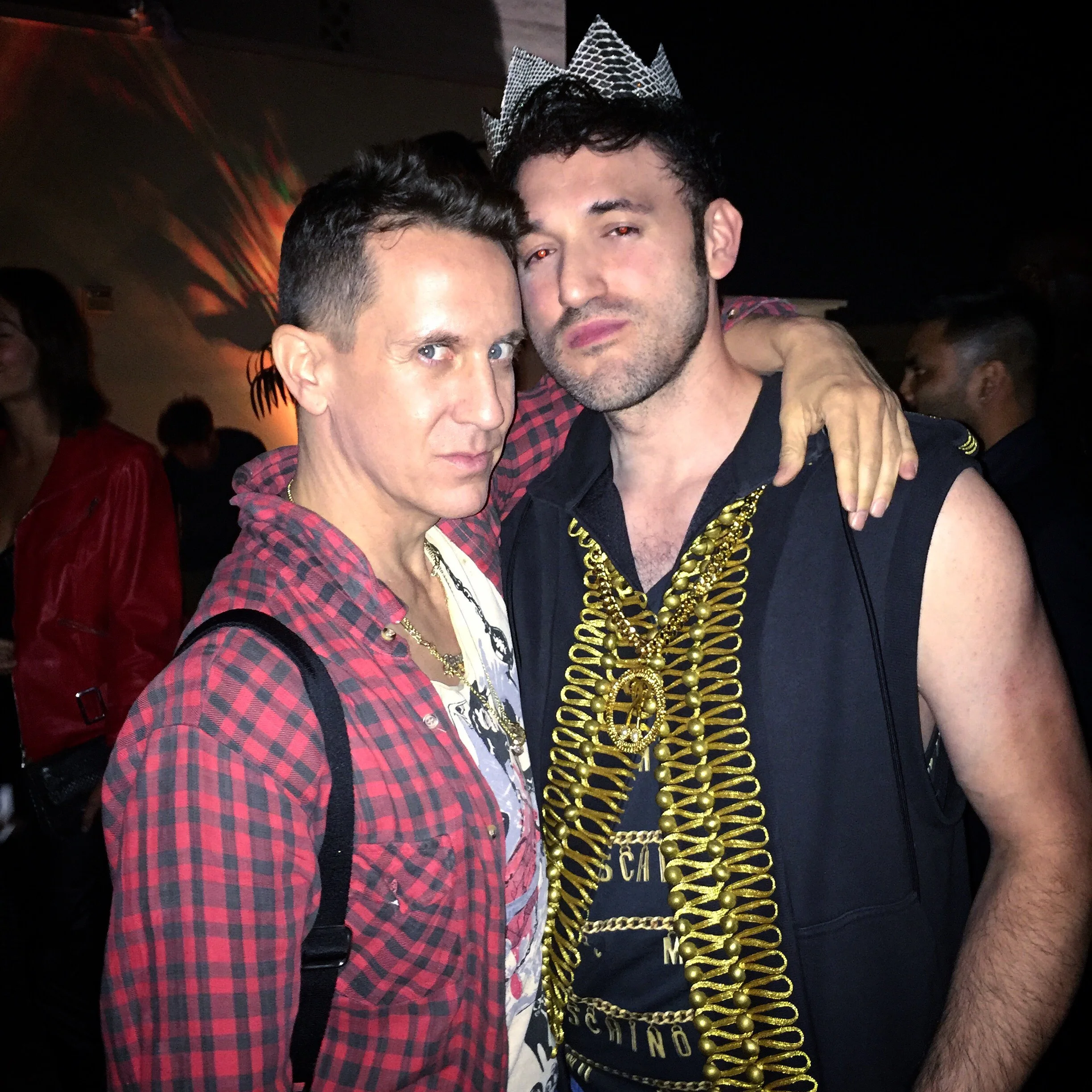 Designer Jeremy Scott, Joey Arias