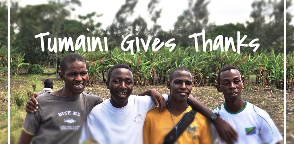 Tumaini Gives Thanks