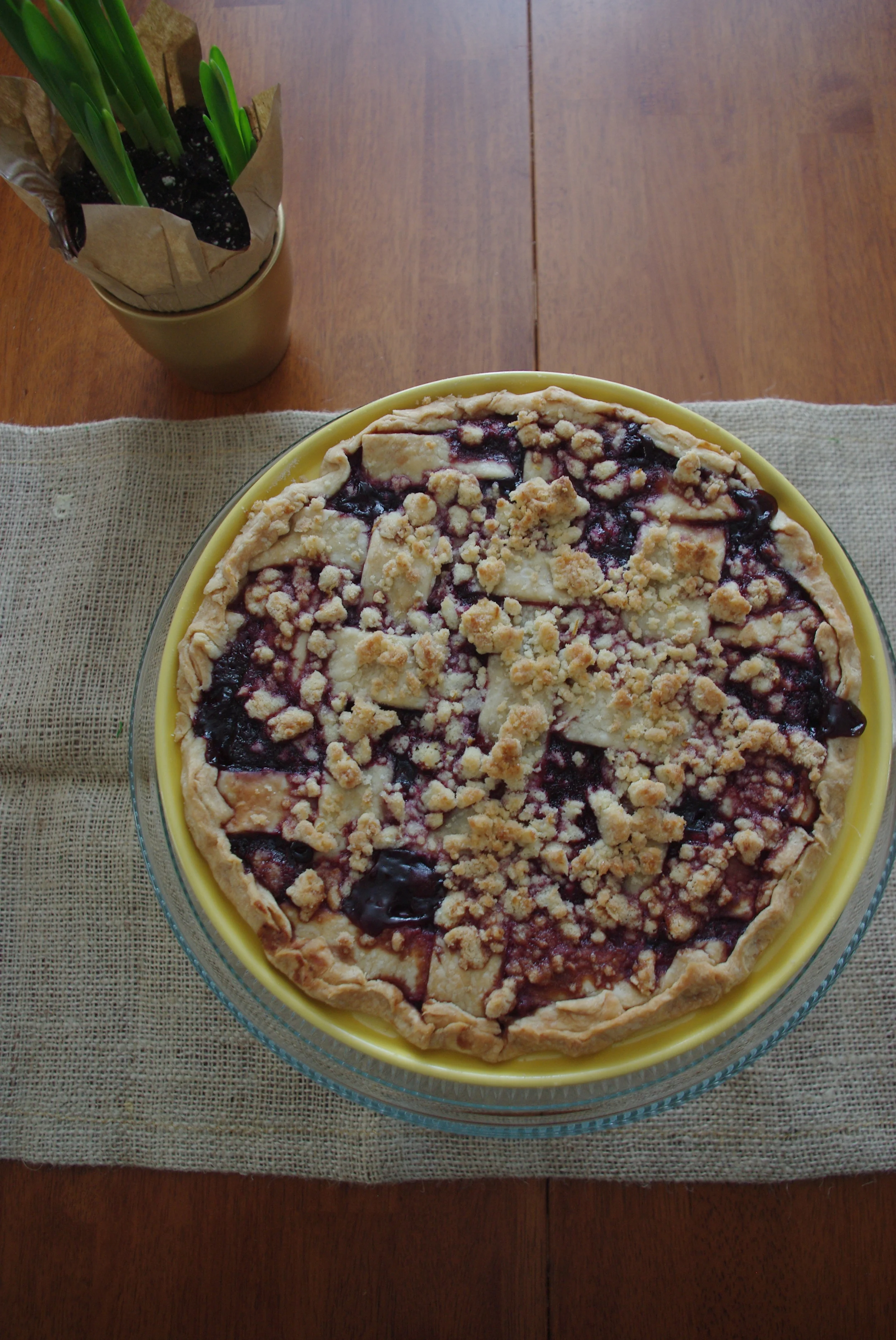 5th Annual National Pie Day Pie-Luck & Blackberry Pie with Lemon Streusel