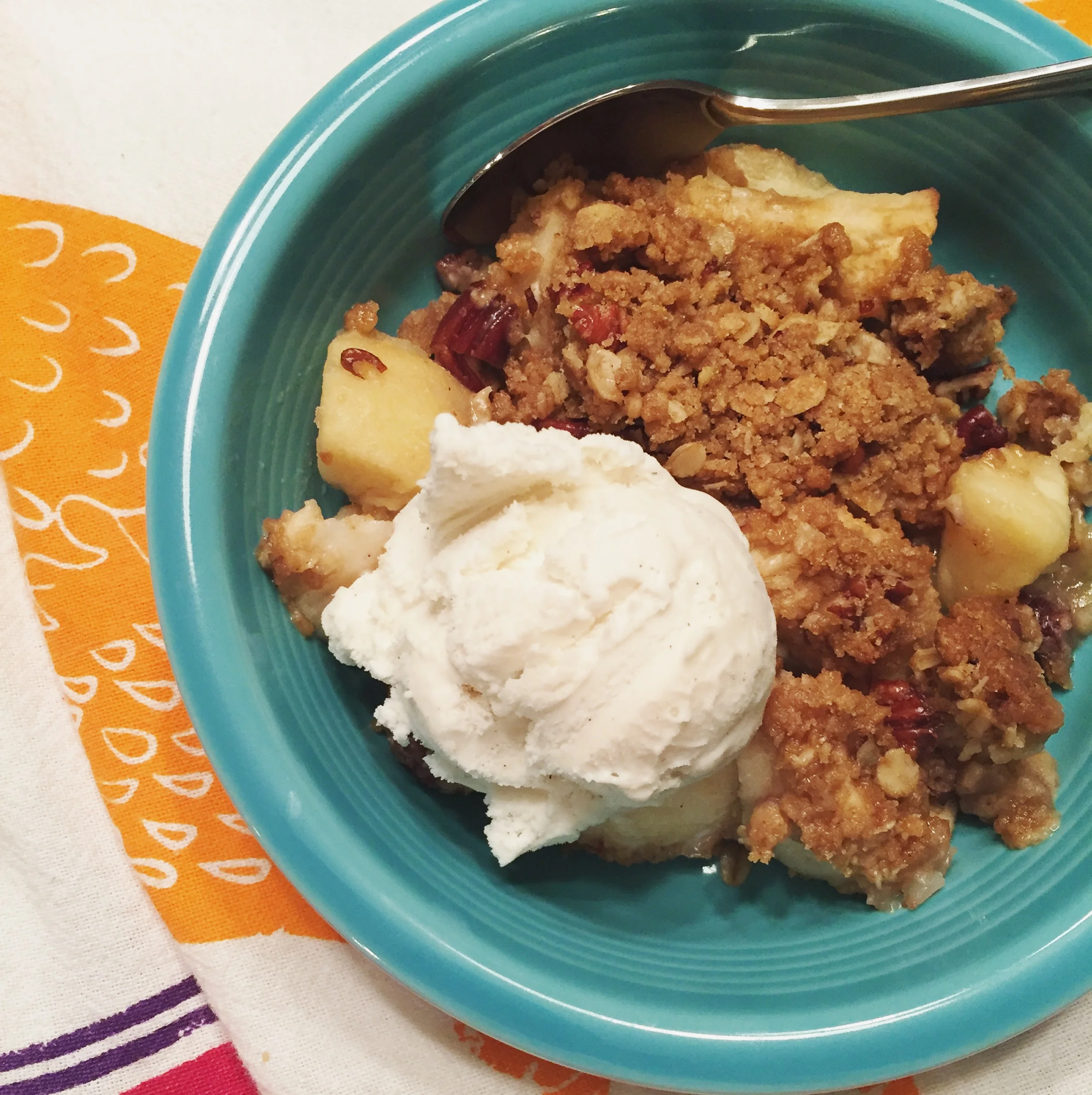 Pecan Oatmeal Apple Crisp (and Apple Abundance)