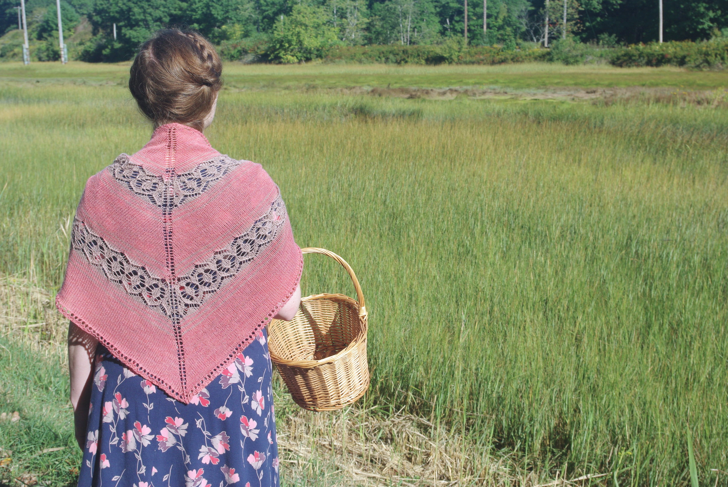 Ezekiel Saw Shawl by Leah B. Thibault