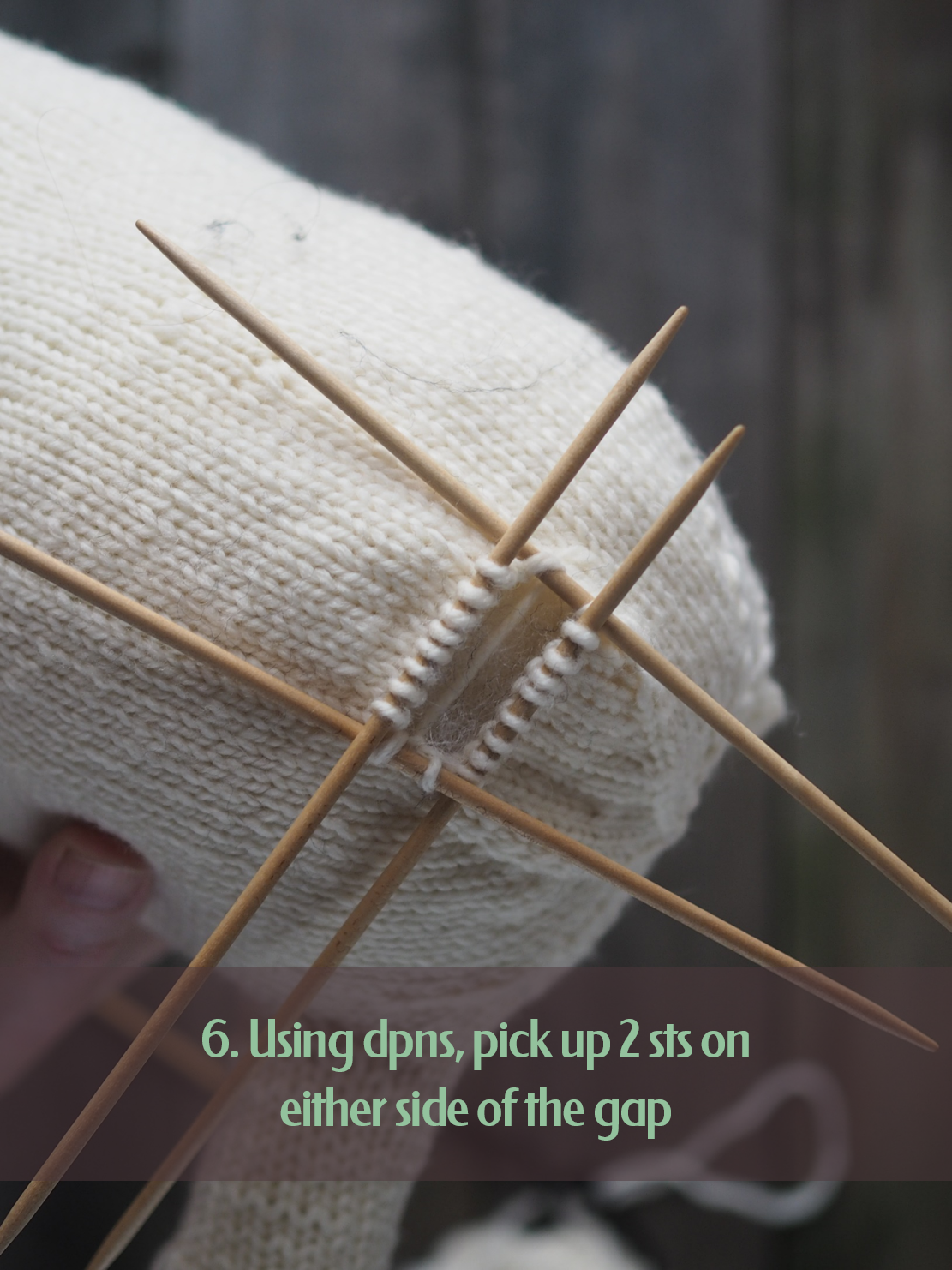 Tutorial: Knitting an afterthought leg (or thumb or heel) Ms Cleaver