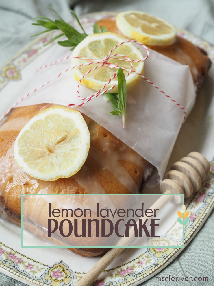 Lemon Lavender Poundcake Recipe