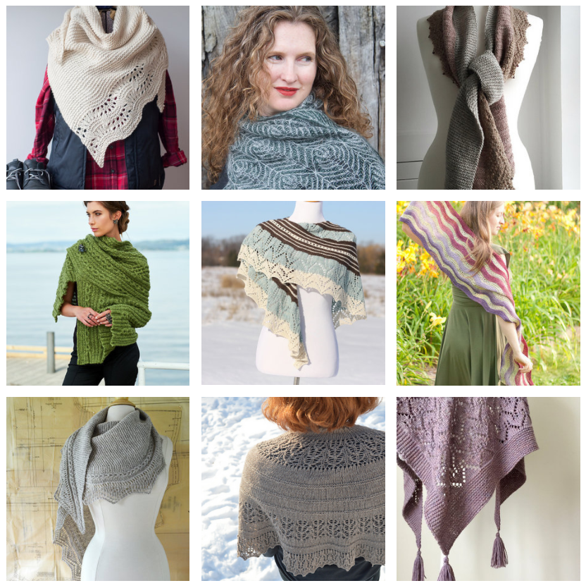 Indie Design Gift Along 2017 - Shawls & Cowls