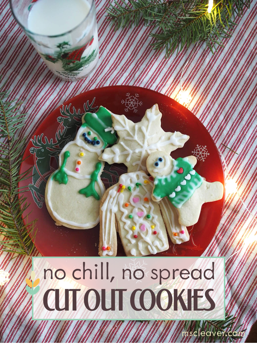No Chill, No Spread, Cut Out Cookies