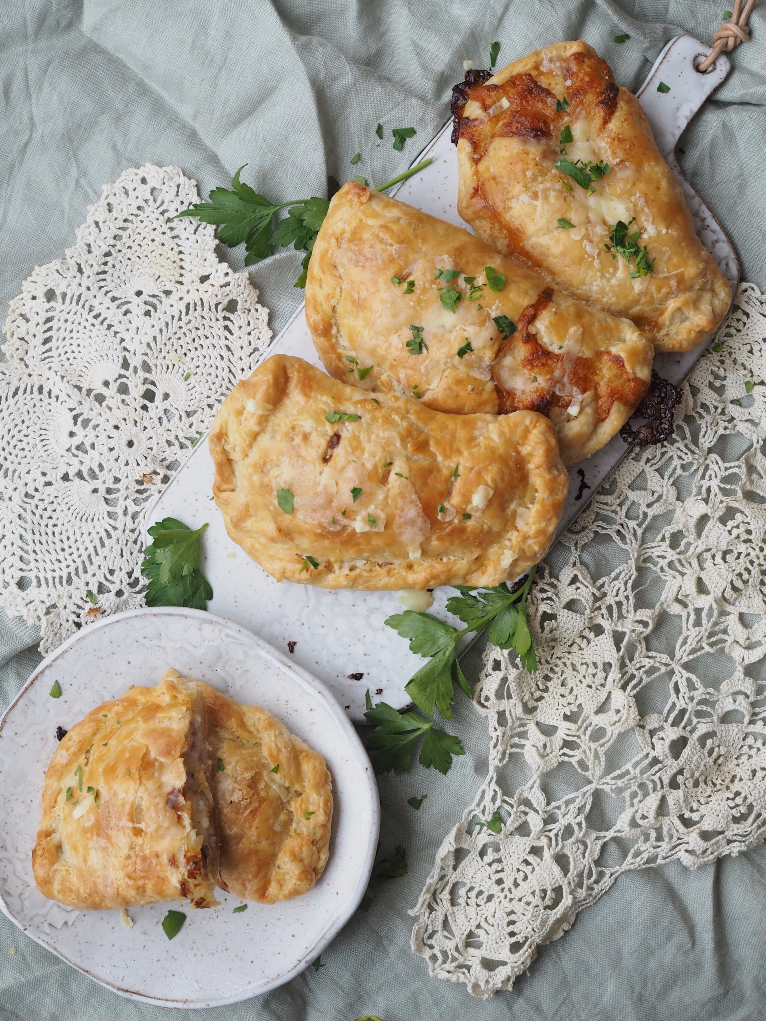 Croque Monsieur Handpies - recipe by Ms. Cleaver