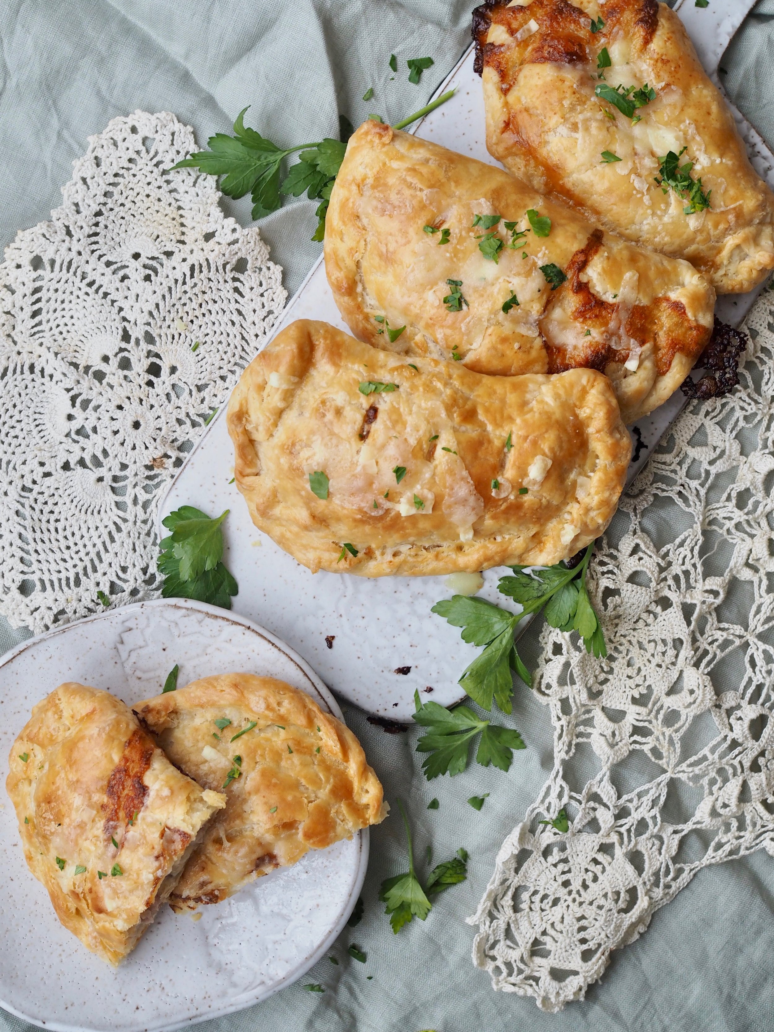 Croque Monsieur Handpies - recipe by Ms. Cleaver