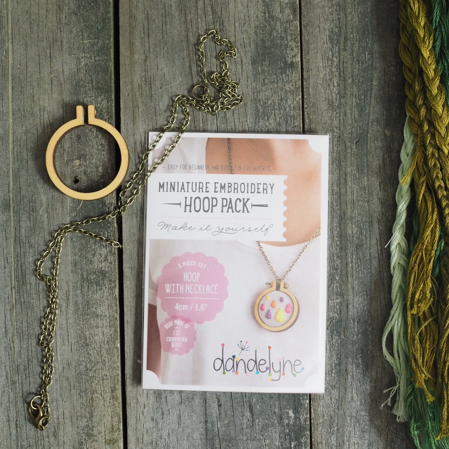 Dandelyne Mini Embroidery Hoops — Ms. Cleaver - Creations for a