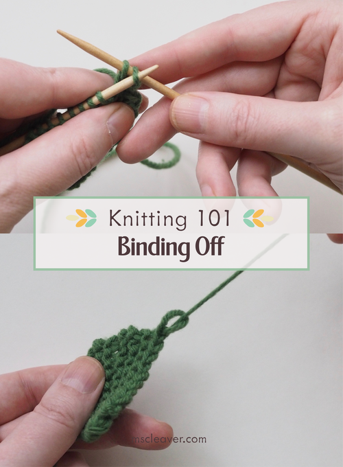 Knitting 101 - Part 2: The Knit Stitch (Continental Style) — Ms. Cleaver -  Creations for a Handmade Life