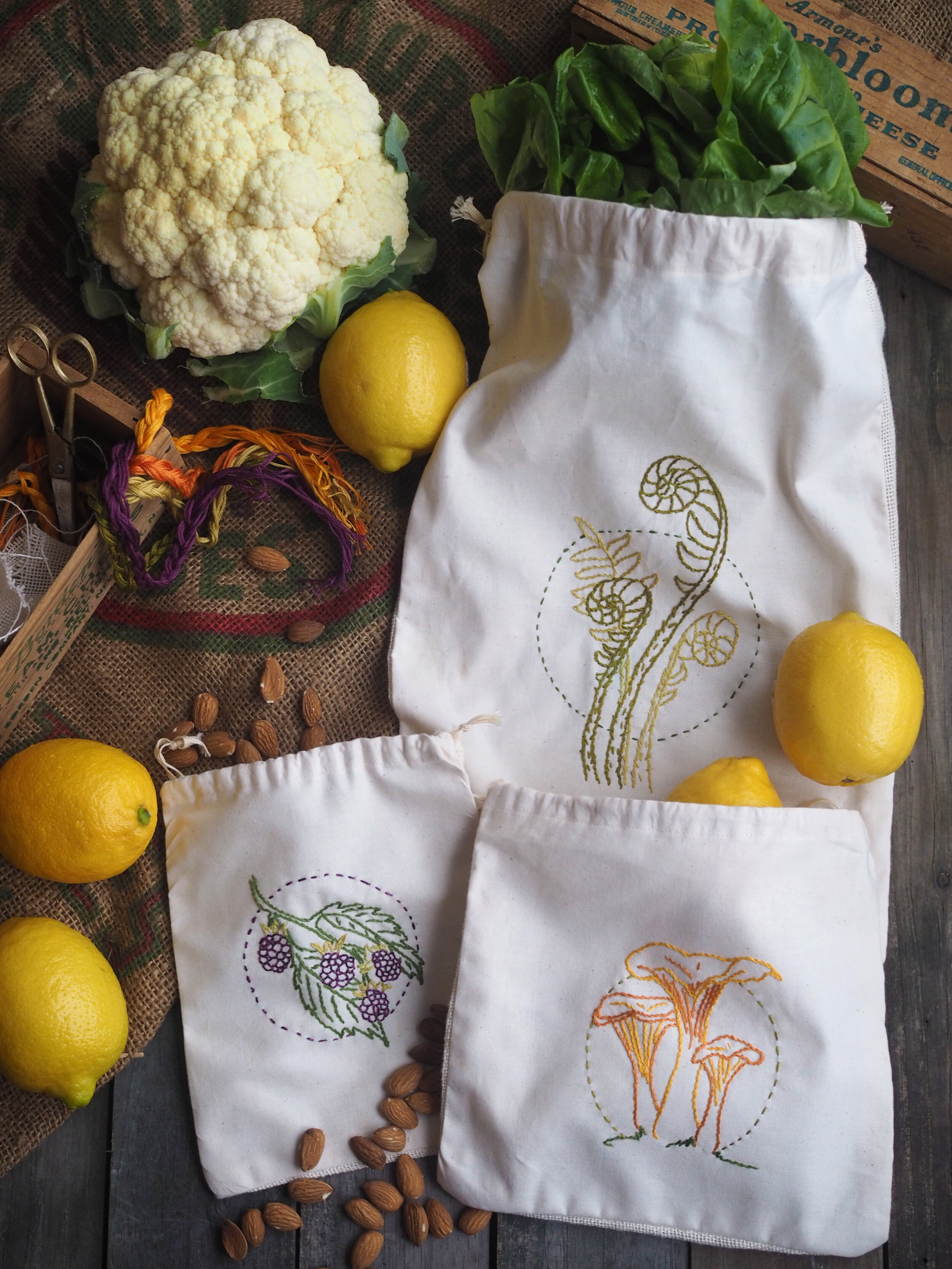 Trailhead Produce Bags for Taproot Magazine