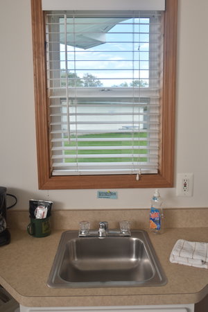 Lucky Horseshoe Cabin #21 - Interior Kitchen Sink.JPG