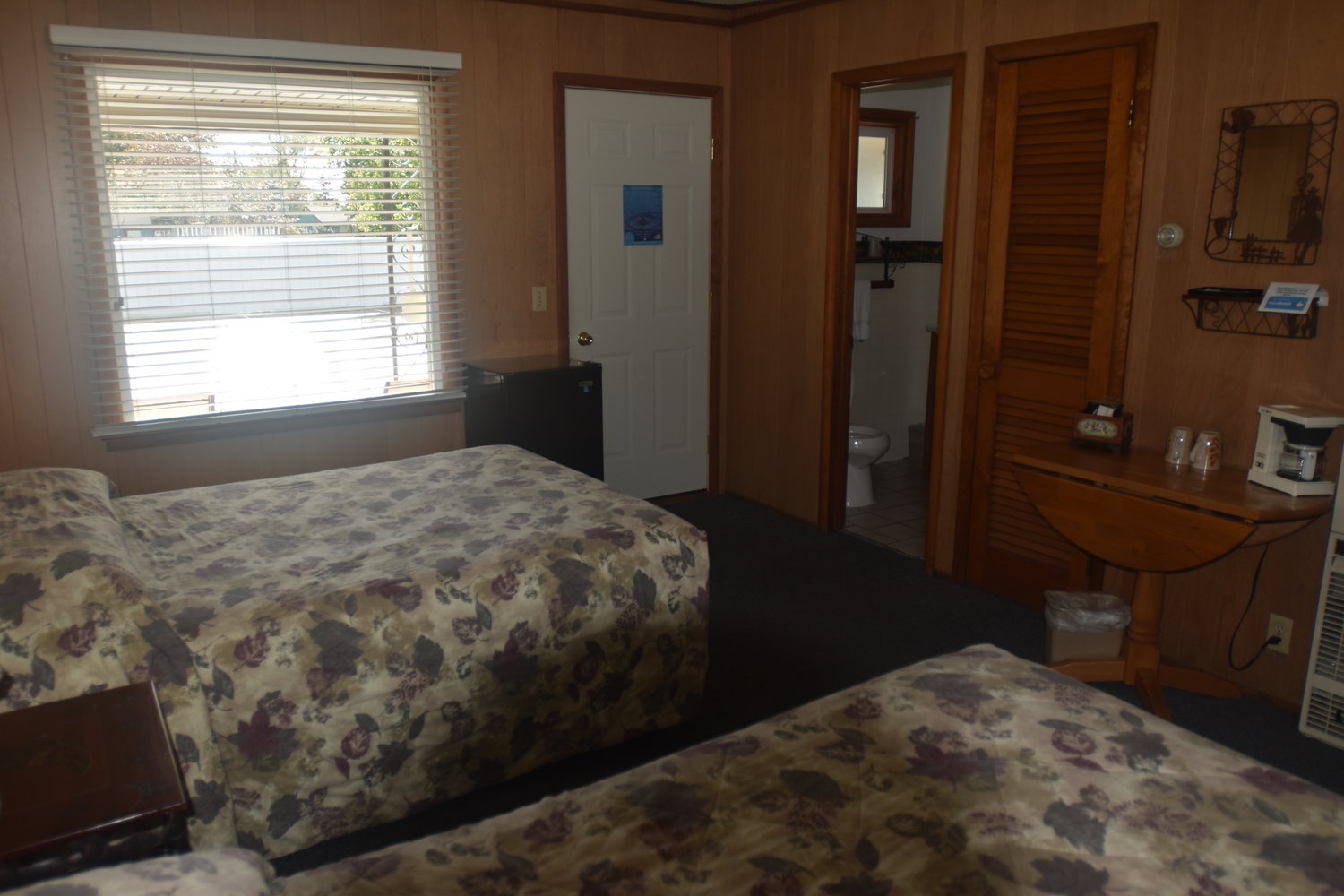 Blue Spruce Motel - Port Austin - Room Number 2 - Interior Full Beds.jpeg