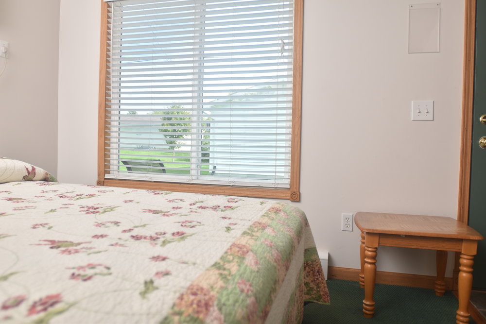 Blue Spruce Motel - Room Number 11 - Interior Bed and View.jpeg