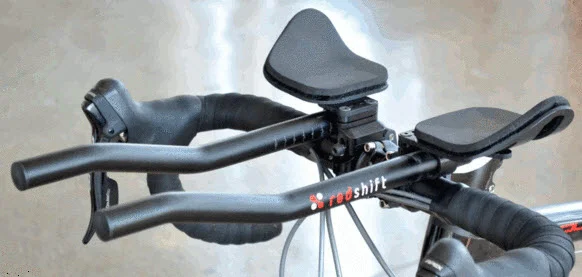 TT bars are bolted onto the handle bars
