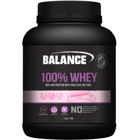 Balance 100% Whey Protein- No artificials — Boost Coaching