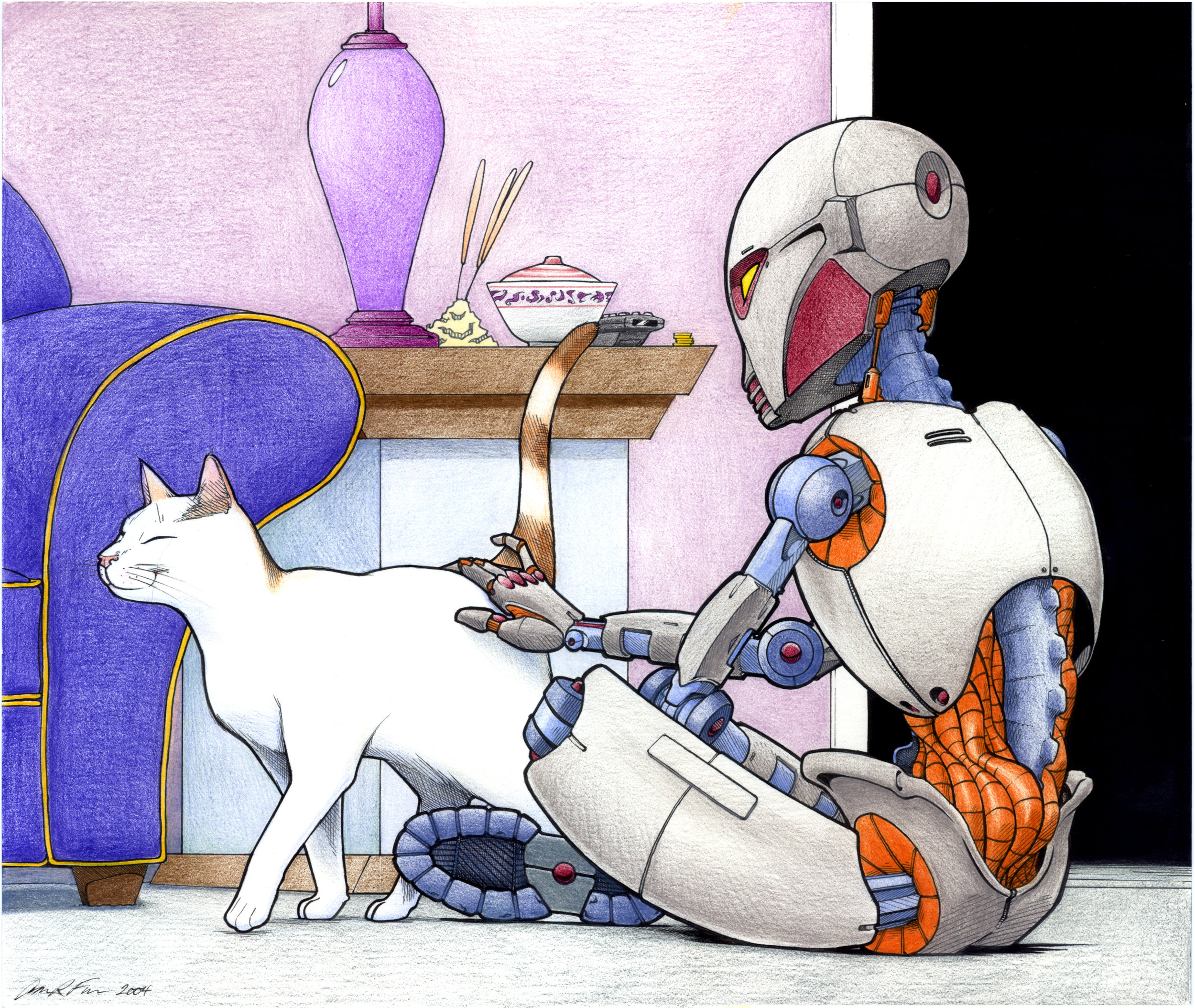 Robot Cat Sitter