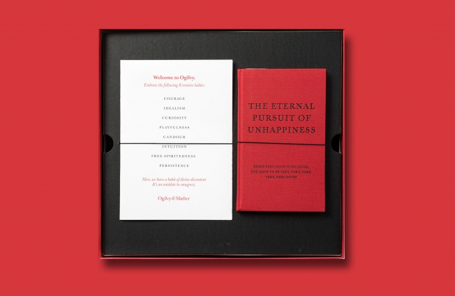 Ogilvy's Induction Box, Image Credit: Adweek