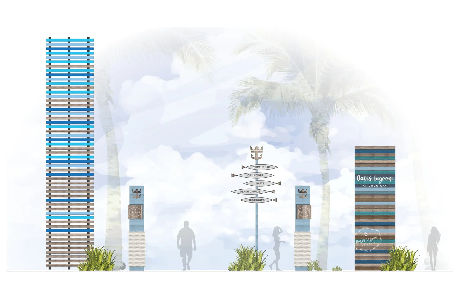 ROYAL CARIBBEAN SIGN RENDERINGS