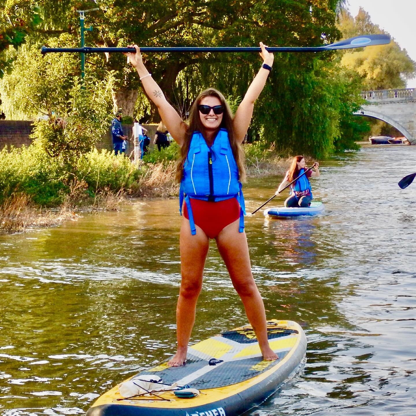 Breaking News! 

We expect to see some sunshine in #RichmondUponThames this weekend 😎🏄&zwj;♀️🏄🏾☀️🤙🏽

We&rsquo;ll be on the river from dawn until dusk...

Whatever your experience level we have a session for you...

- Paddleboarding for Beginner