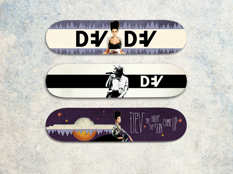 Dev - Limited Edition Skate Deck Designs