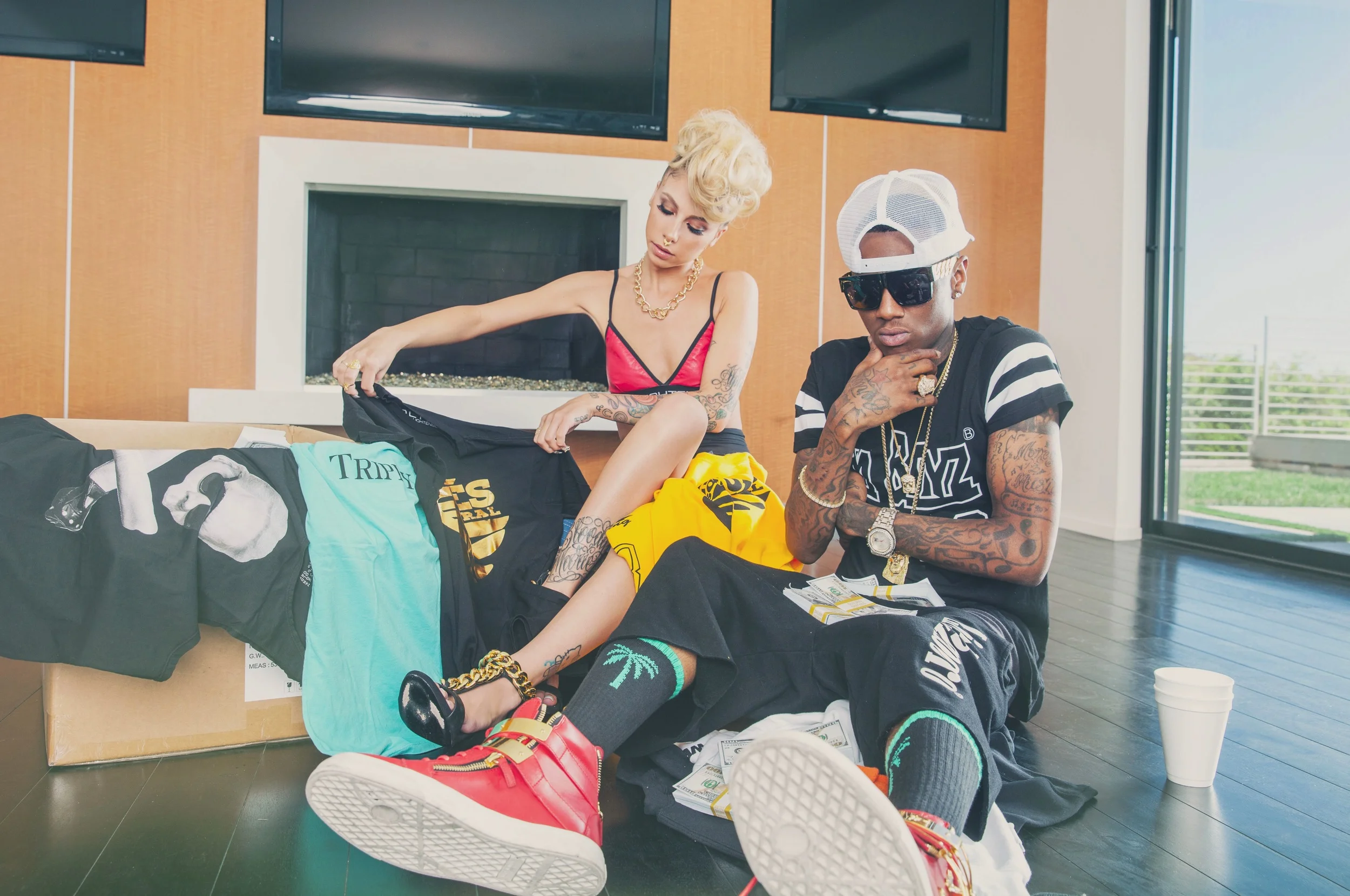 Soulja Boy & Lil Debbie for Brian Lichtenberg
