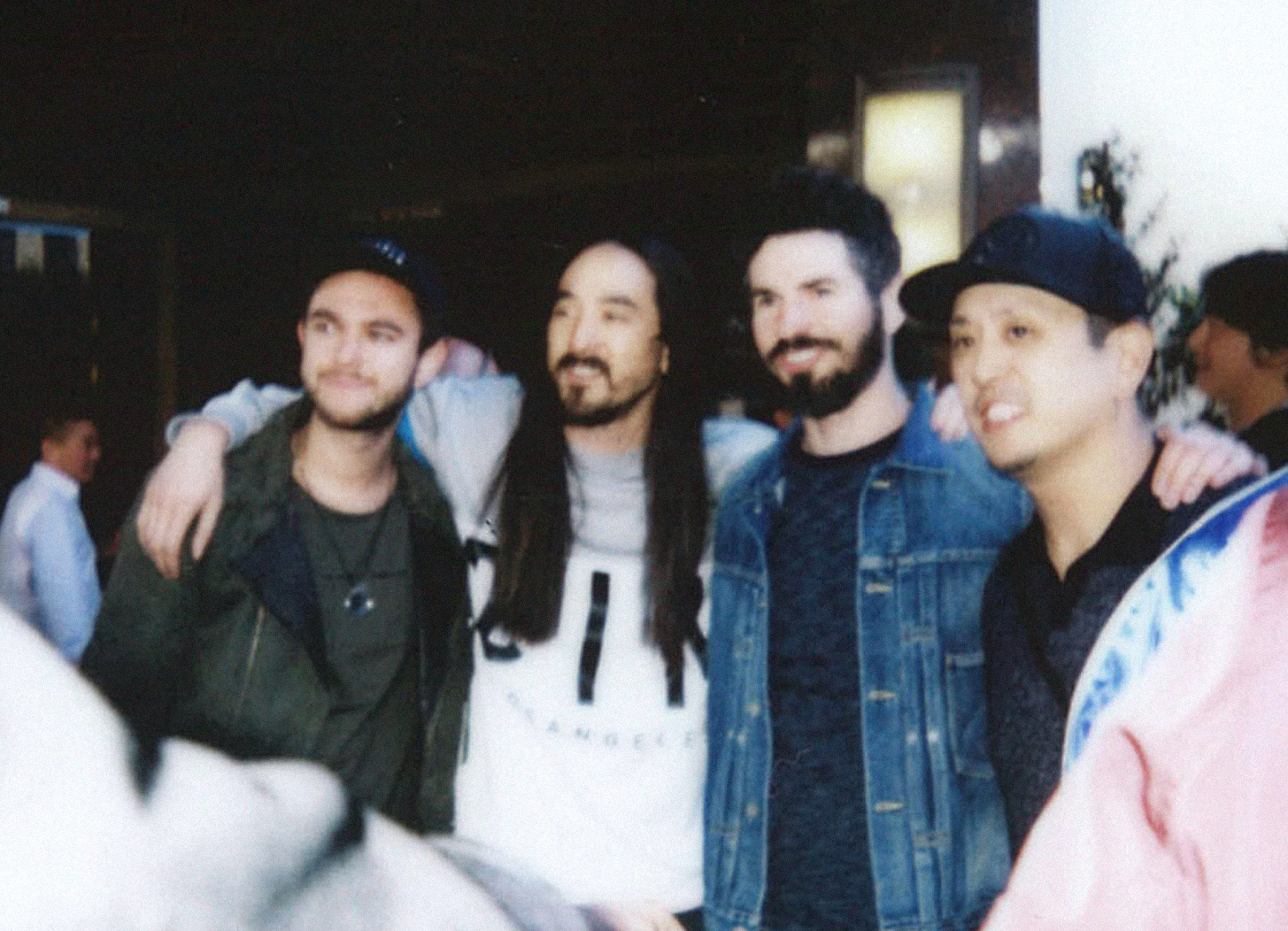 Zedd, Steve Aoki, Brad Delson + Joe Hahn