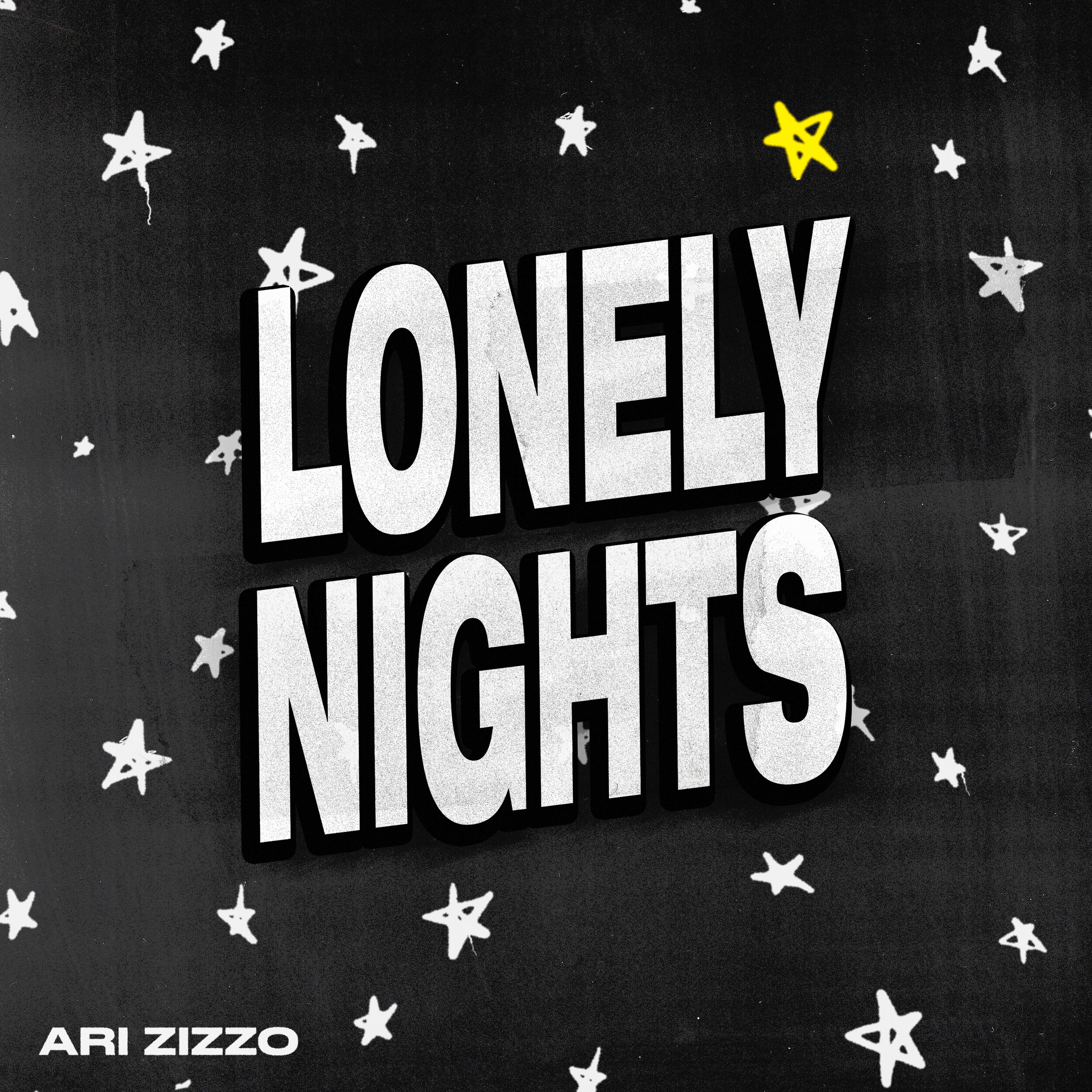 Ari Zizzo - Lonely Nights - Single Artwork Design