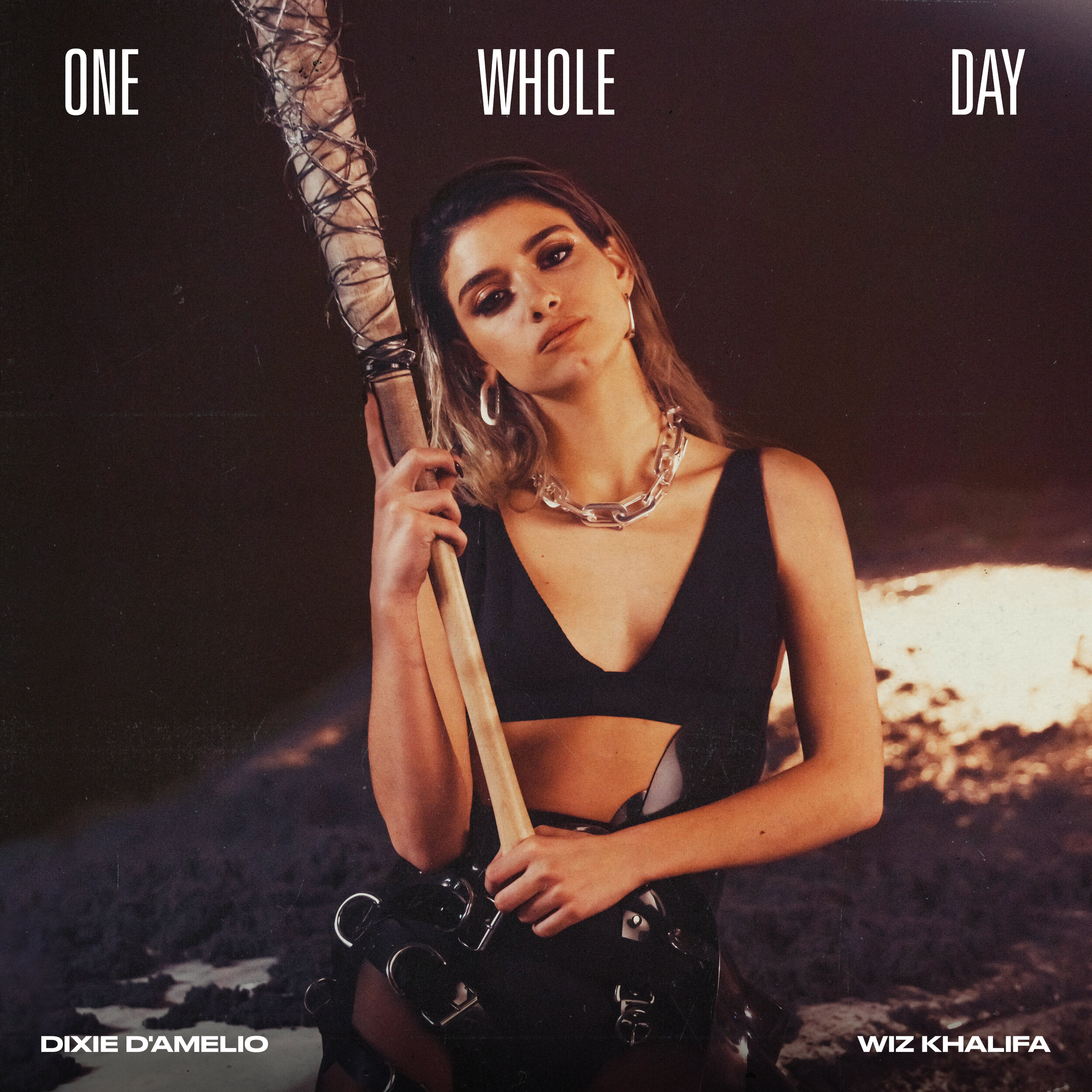 Dixie D'Amelio & Wiz Khalifa - One Whole Day - Single Artwork Design