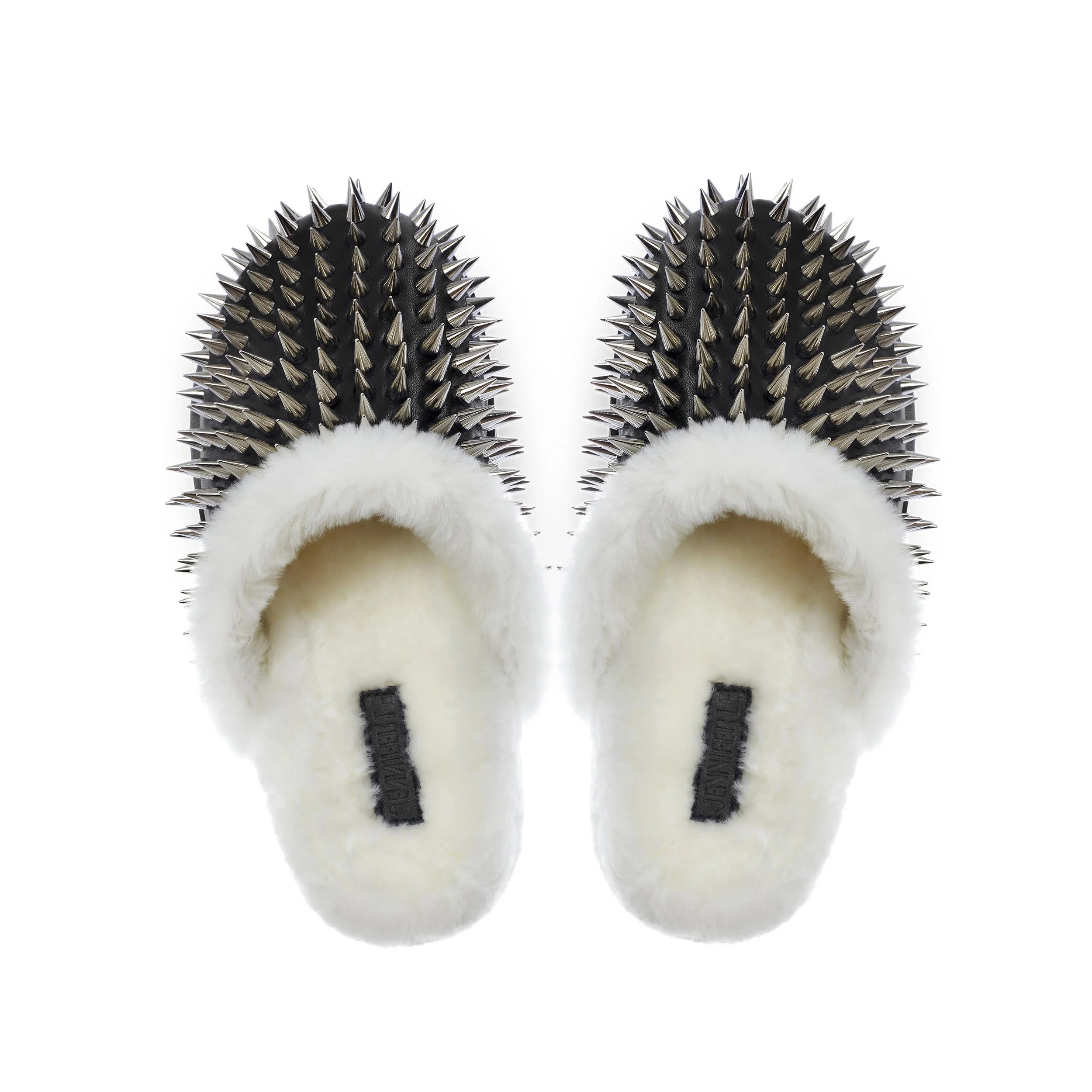 shearling clogs