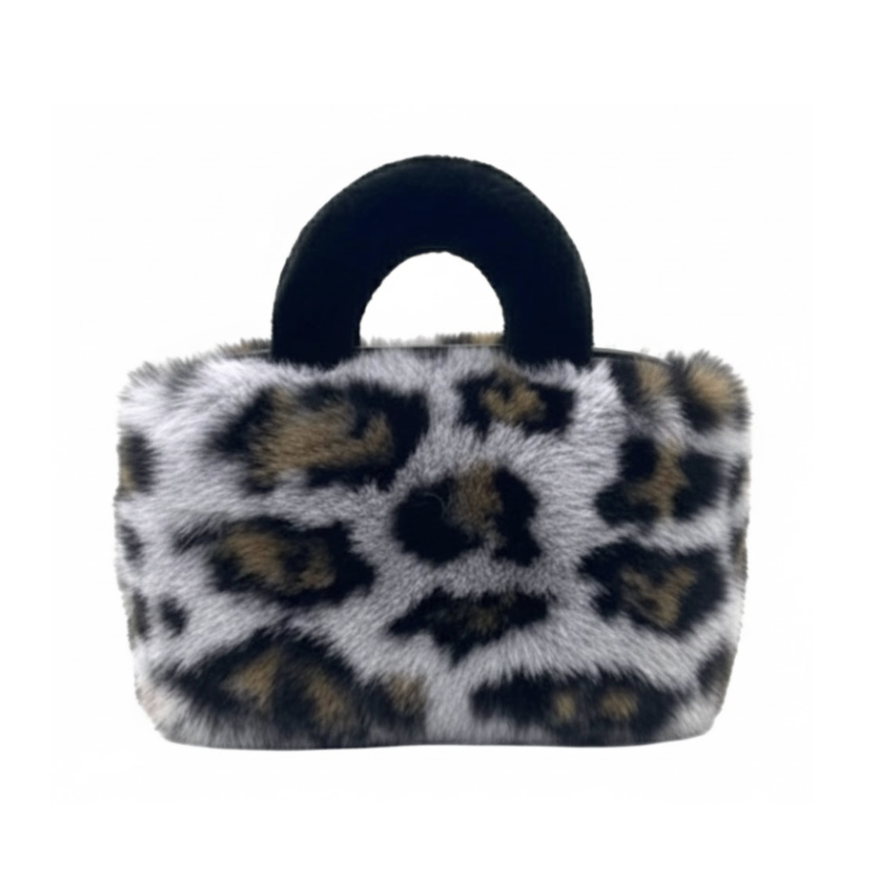 FOXXY BAG (GREY LEOPARD)