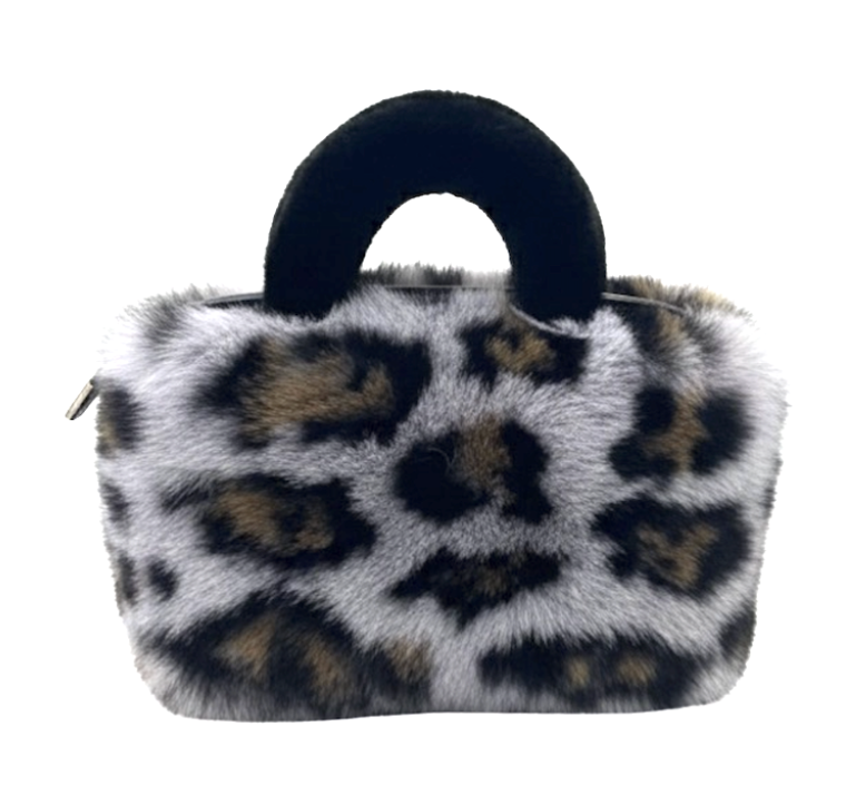 FOXXY BAG (GREY LEOPARD)