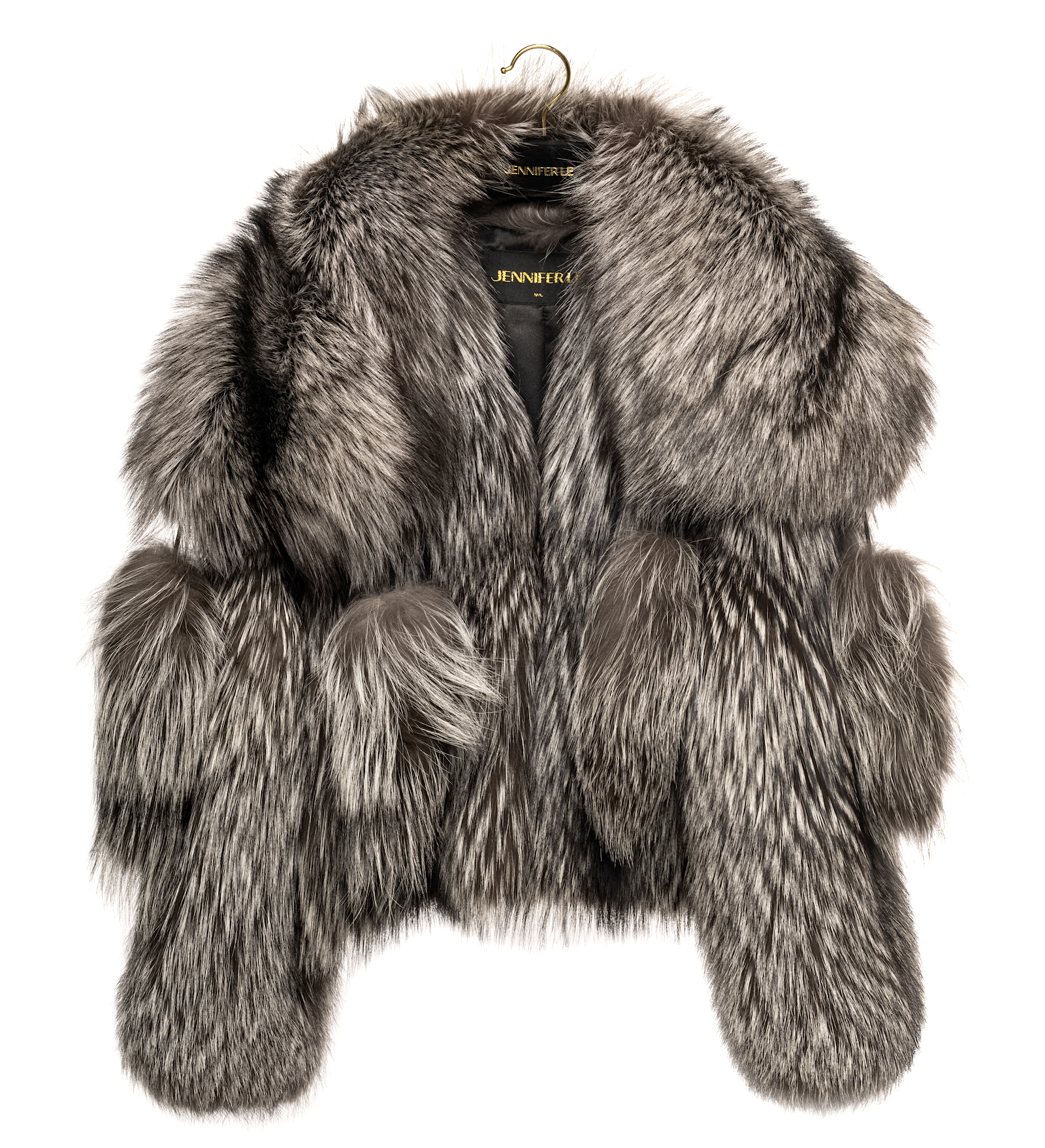 FOXXY SHAWL X COAT SET (SILVER FOX)