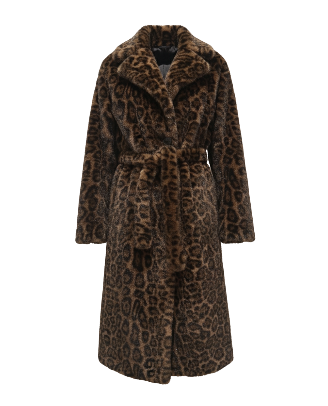 LEOPARD ROBE COAT