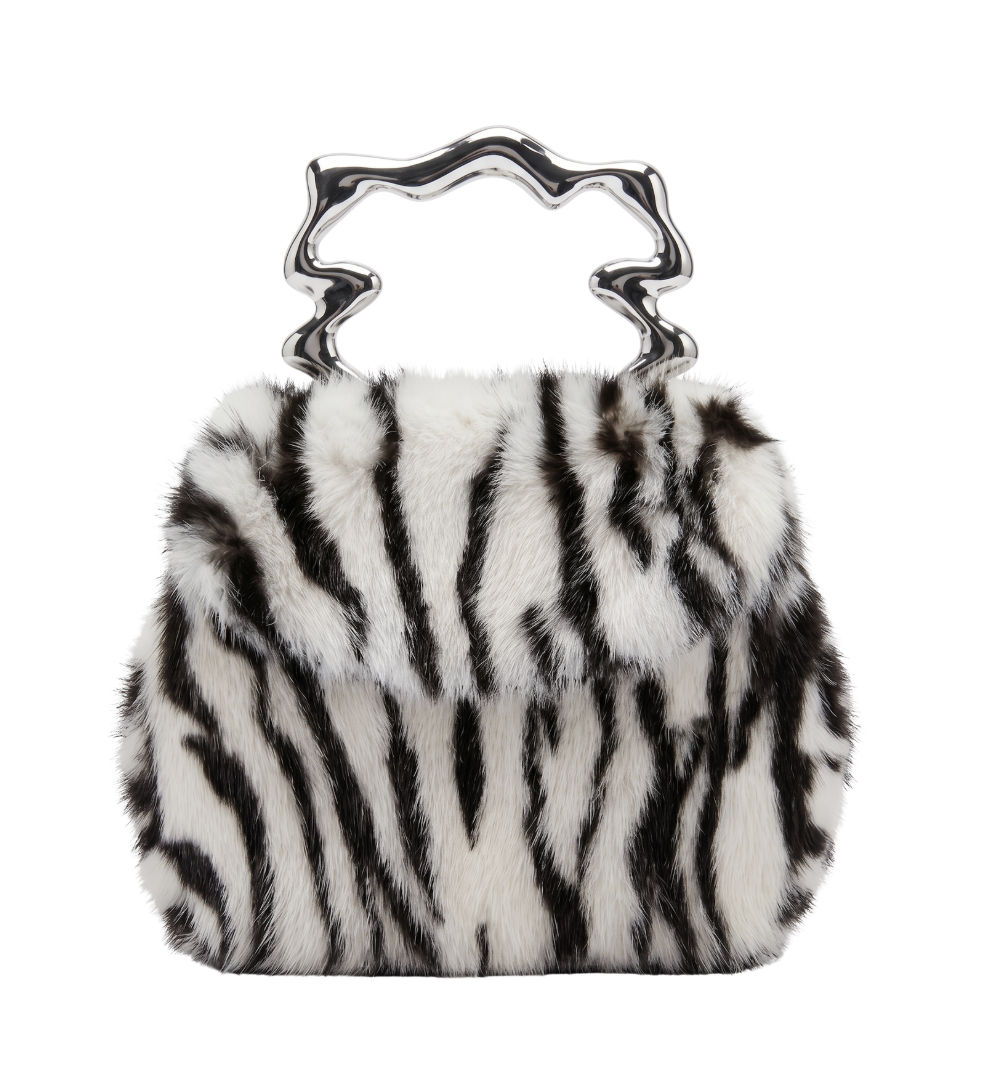 ZEBRA MINK BAG